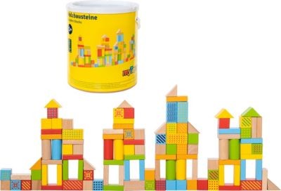 myToys ORIGINALS Holzbausteine 100 Stuck Деревянные строительные блоки 100 штук