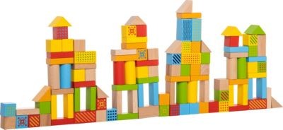 myToys ORIGINALS Holzbausteine 100 Stuck Деревянные строительные блоки 100 штук