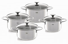Fissler Fissler Topfset  4-tlg.COPENHAGEN silber Набор горшков Fissler 4 шт.КОПЕНГАГЕН