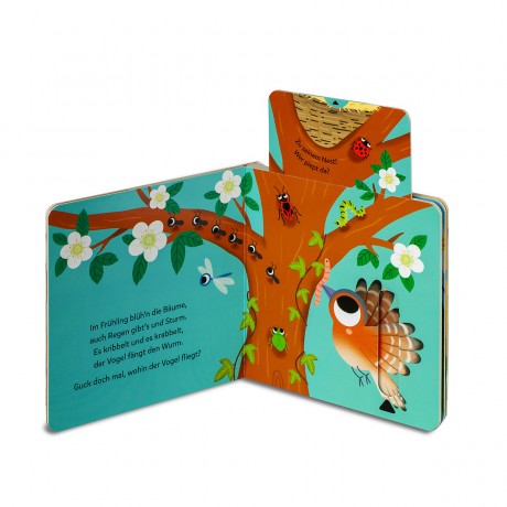 Sauerlander Verlag Mein Schieb Guck-mal-Buch: Wer krabbelt auf der Wiese? Моя скользящая книжечка: Кто ползает по лугу?