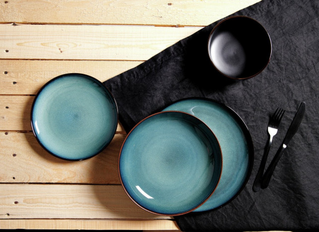 Ritzenhoff & Breker Ritzenhoff & Breker Tafelservice 8-tlg. BALI blau Сервиз Ritzenhoff &amp; Breker 8 предметов. БАЛИ