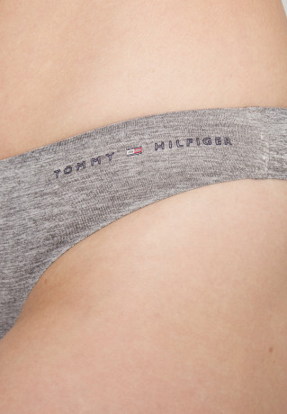 Tommy Hilfiger THONG Thong light grey heather ТОНГ стринги светло-серый вереск