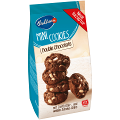 Bahlsen Mini Cookies Шоколадные чипсы, двойной шоколад 125г