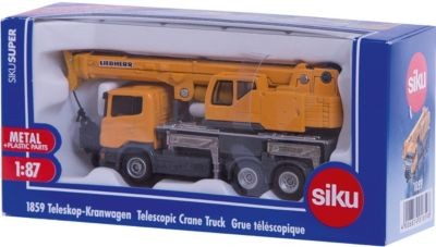 SIKU SIKU 1859 Teleskop-Kranwagen Massstab 1:87 Телескопический автокран SIKU 1859, масштаб 1:87