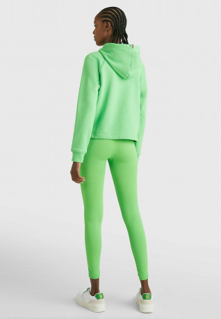 Tommy Hilfiger SPORT LOGO Hoodie spring lime СПОРТИВНЫЙ ЛОГОТИП Толстовка весенняя известь