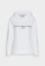 Tommy Hilfiger HILFIGER HOODIE  Sweatshirt white HILFIGER HOODIE толстовка белый