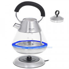 Adler Adler Wasserkocher AD 1282 Glas Wasserkocher 1,5L STRIX  Чайник Adler AD 1282 стеклянный чайник 1,5л STRIX