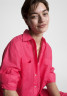 Tommy Hilfiger RELAXED VOILE Shirt dress bright cerise pink RELAXED VOILE Платье-рубашка ярко-вишнево-розовый