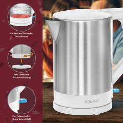 BOMANN BOMANN Wasserkocher WKS 3002 CB schwarz Чайник BOMANN WKS 3002 CB