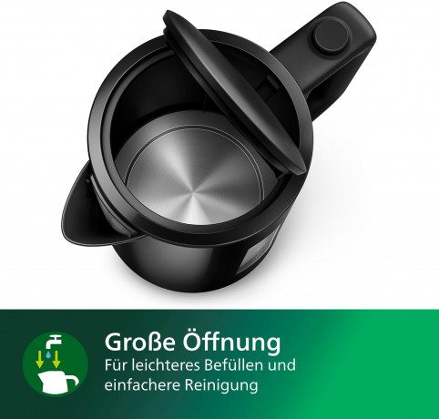 Philips Philips Wasserkocher Series 3000 HD9318/20, 1,7 l, 2200 W, schwarz  Чайник Philips Series 3000 HD9318/20, 1,7 л, 2200 Вт, черный