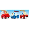 Molto Bausteine Set + Elektroauto + Spielmatte 124 x 75 cm Набор строительных блоков + электромобиль + игровой коврик 124 x 75 см