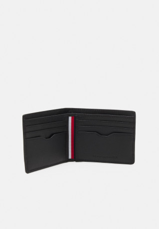 Tommy Hilfiger CORPORATE MINI WALLET UNISEX Wallet black КОРПОРАТИВНЫЙ МИНИ-КОШЕЛЕК УНИСЕКС Кошелек черный