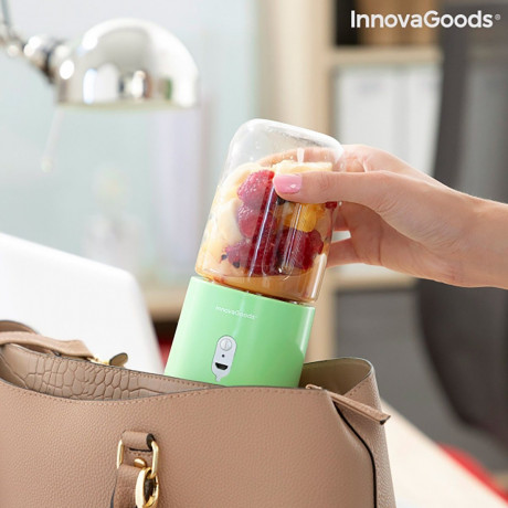 InnovaGoods InnovaGoods Akku-Stabmixer WIEDERAUFLADBARER TRAGBARER STANDMIXER MIT BECHER BLENDYR INNOVAGOODS, 30 W  Беспроводной ручной блендер InnovaGoods ПОРТАТИВНЫЙ БЛЕНДЕР С ЧАШКОЙ BLENDYR INNOVAGOODS, 30 Вт