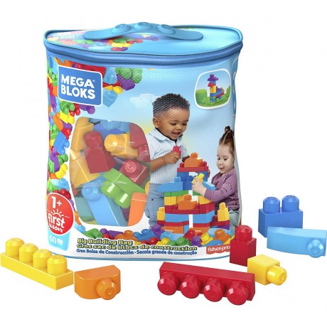 Mattel Mega Bloks Bausteine-Beutel bunt (60 Teile) Мешок для строительных блоков Mega Bloks цветной (60 шт.)