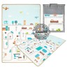 mamabrum Krabbelmatte 120 x 180 x 0.5 cm Wasserdicht Rutschfest Babymatte faltbarer Коврик для ползания 120 x 180 x 0,5 см водонепроницаемый нескользящий детский коврик складной