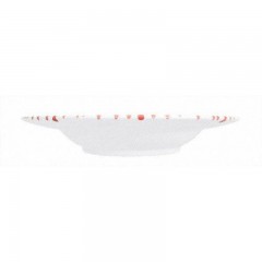 Gmundner Keramik Gmundner Keramik Rotgeflammt Pastateller Gourmet d: 29 cm / h: 4,5 cm Gmundner керамическая тарелка для макарон с красным пламенем для гурманов d: 29 см / высота: 4,5 см