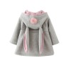 frler frler Hasenohren Mantel fur Baby Madchen Mantel fur Madchen frler кроличьи ушки Пальто для девочки Пальто для девочки