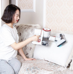 ZEK ZEK Akku-Hand-und Stielstaubsauger K8, 170,00 W, Beutellos, + UV-Licht-Milbenaufsatz, beutellos, 15 kPa Saugkraft, 75 dB  Беспроводной ручной пылесос ZEK K8, 170,00 Вт, без мешка, + насадка для клещей с УФ-светом, без мешка, мощность всасывания 15 кПа