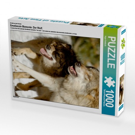 CALVENDO Puzzle CALVENDO Puzzle Emotionale Momente: Der Wolf. Пазл CALVENDO Пазл Эмоциональные моменты: Волк.