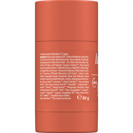LAVERA DEO STICK NATURAL & STRONG Bio-Ginseng & naturliche Mineralien, 60 g, Лавера Дезодорант-стик с усиленной защитой от запаха, био-женьшень и био-масло ши, 60 г