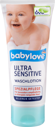 babylove ультра чувствительный	 Лосьон для умывания, 200 мл