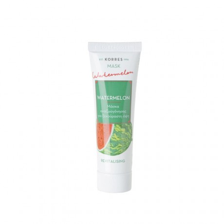 Korres (Коррес) natural products Watermelon Revitalising Mask Maske Peelings & Masken, 18 мл