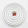 ASA SELECTION ASA A Table Ligne Noire Pastateller / Suppenteller d: 22 cm / h: 5 cm / 0,70 L ASA A Table Ligne Noire тарелка для макарон / суповая тарелка d: 22 см / высота: 5 см / 0,70 л