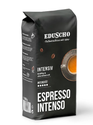 Eduscho Espresso Intenso Ganze Bohne 1 kg, Кофе в зернах Espresso Intenso, 1кг 