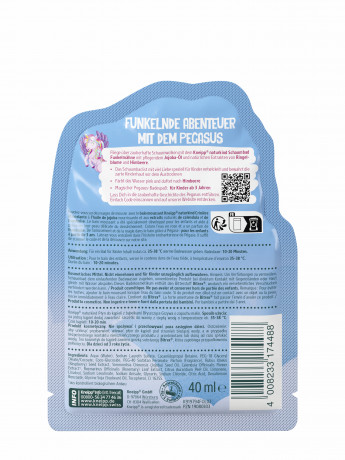 Kneipp naturkind Funkelmaehne Schaumbad, 40 ml, Kneipp детская пена для ванны Funkelmaehne с жожоба, календулой и малиной, 40 мл