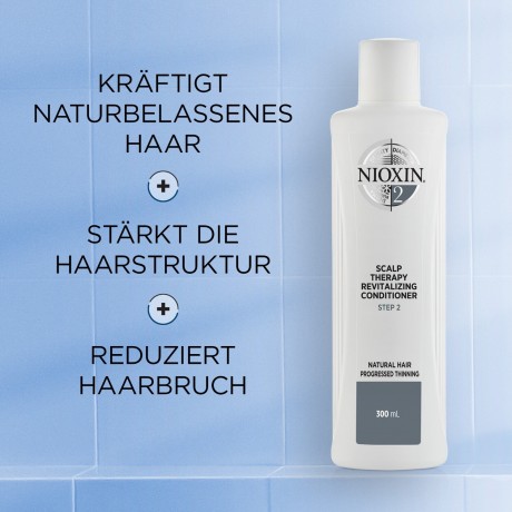 NIOXIN System 2 Scalp Revitalizing Conditioner Step 2 300 ml Thinning Scalp Therapy Восстанавливающий Кондиционер