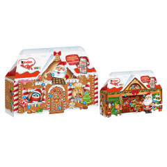 kinder Mix 3D Haus Adventskalender, объёмный адвент-календарь kinder Домик с шоколадным ассорти, 234 г