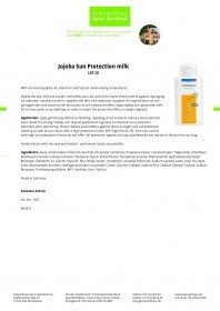 Kraueterhaus Sanct Bernhardt Jojoba Oil Sun PackSet of 3