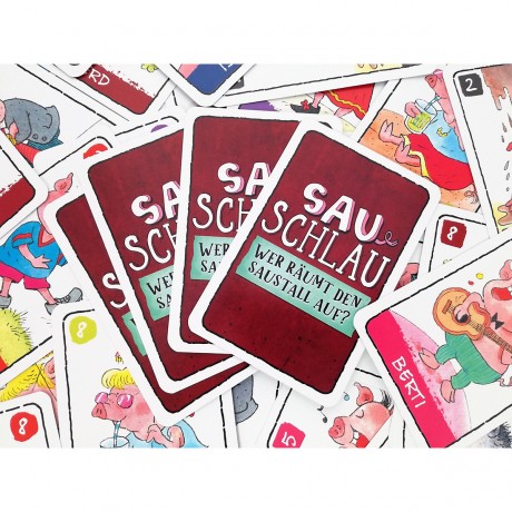 puls entertainment Kartenspiel SauSchlau Карточная игра СауШлау
