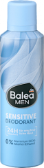 Balea MEN Deospray Sensitive, 200 ml, Дезодорант-спрей Sensitive для чувствительной кожи до 24 часов, 200 мл