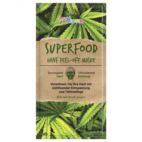 7th. Heaven Superfood Peel-Off Hanf Суперфуд Peel Off Hemp