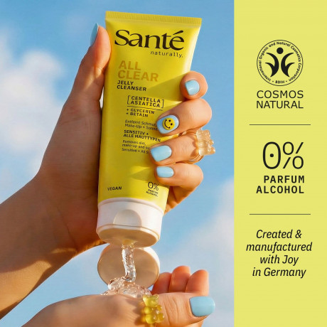 SANTE All Clear Jelly Cleanser, 150 ml, Санте Очищающий гель-желе для лица All Clear Jelly Cleanser, 150 мл