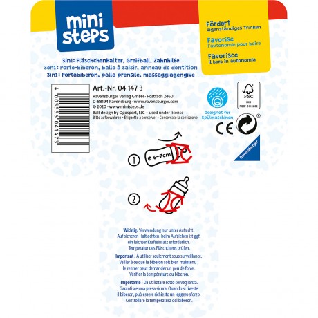 Ravensburger ministeps® baliba Flaschchenhalter blau держатель для бутылок ministeps® baliba синий