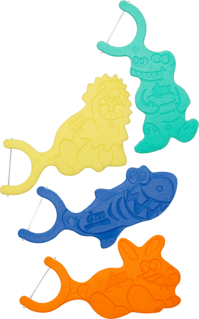 DONTODENT Dontodent Zahnseide-Sticks Junior Нить для зубов Юниор, 32 шт