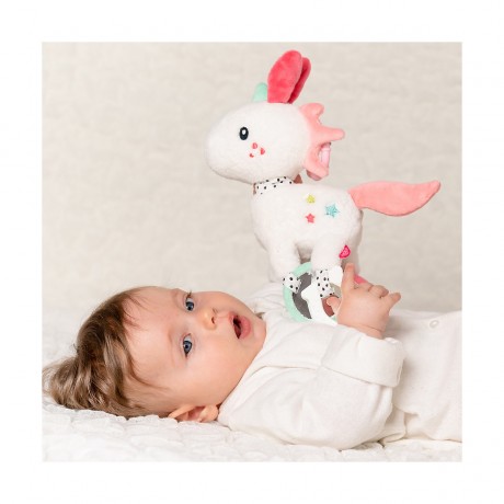 Fehn Activity-Einhorn mit Ring Активный единорог с кольцом