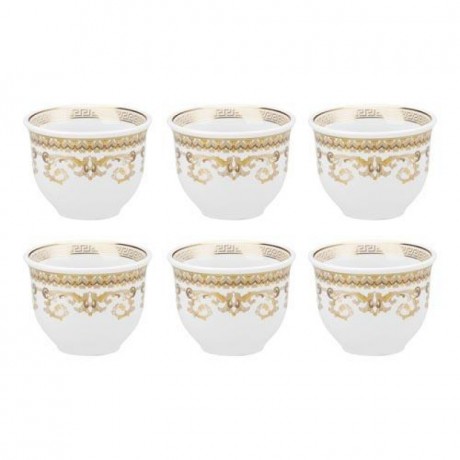 Rosenthal meets Versace Rosenthal Versace Medusa Gala Set 6 Becher klein ohne Henkel 0,08 L Rosenthal Versace Medusa Gala Набор из 6 маленьких кружек без ручки 0,08 л
