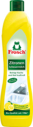 Frosch Лимон ное молочко для очистки, 500 мл