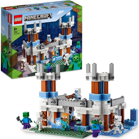 LEGO Minecraft 21186 Der Eispalast ЛЕГО Ледовый дворец