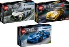 LEGO Speed Champions 3er Set: 76900 Koenigsegg Jesko + 76901 Toyota GR Supra + 76902 McLaren Elva Набор из 3 чемпионов скорости: 76900 Koenigsegg Jesko + 76901 Toyota GR Supra + 76902 McLaren Elva