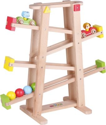 myToys ORIGINALS Holzkugelbahn Hund und Katze Деревянная дорожка для мячей