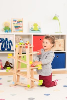 myToys ORIGINALS Holzkugelbahn Hund und Katze Деревянная дорожка для мячей