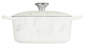 Le Creuset LE CREUSET Br\u00e4ter 24 cm White Marble SIGNATURE Weiss LE CREUSET Br>4ter 24 см Белый Мрамор SIGNATURE