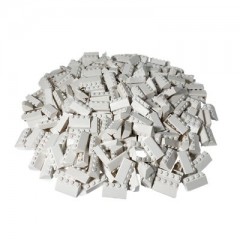 LEGO LEGO 2x4 Dachsteine Weiss \/ 500 Stueck \/ White bricks 3037 LEGO 2x4 кирпичи для крыши белые / 500 шт / Белые кирпичи 3037