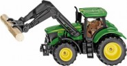 SIKU SIKU Super 1540 John Deere mit Baumstammgreifer SIKU Super 1540 John Deere с захватом для бревен