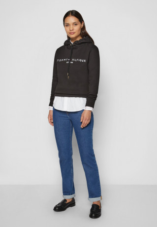 Tommy Hilfiger Hoodie schwarz  толстовка с капюшоном черный