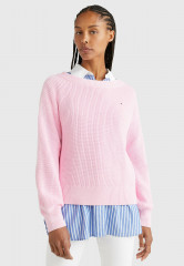 Tommy Hilfiger Jumper classic pink джемпер классический розовый